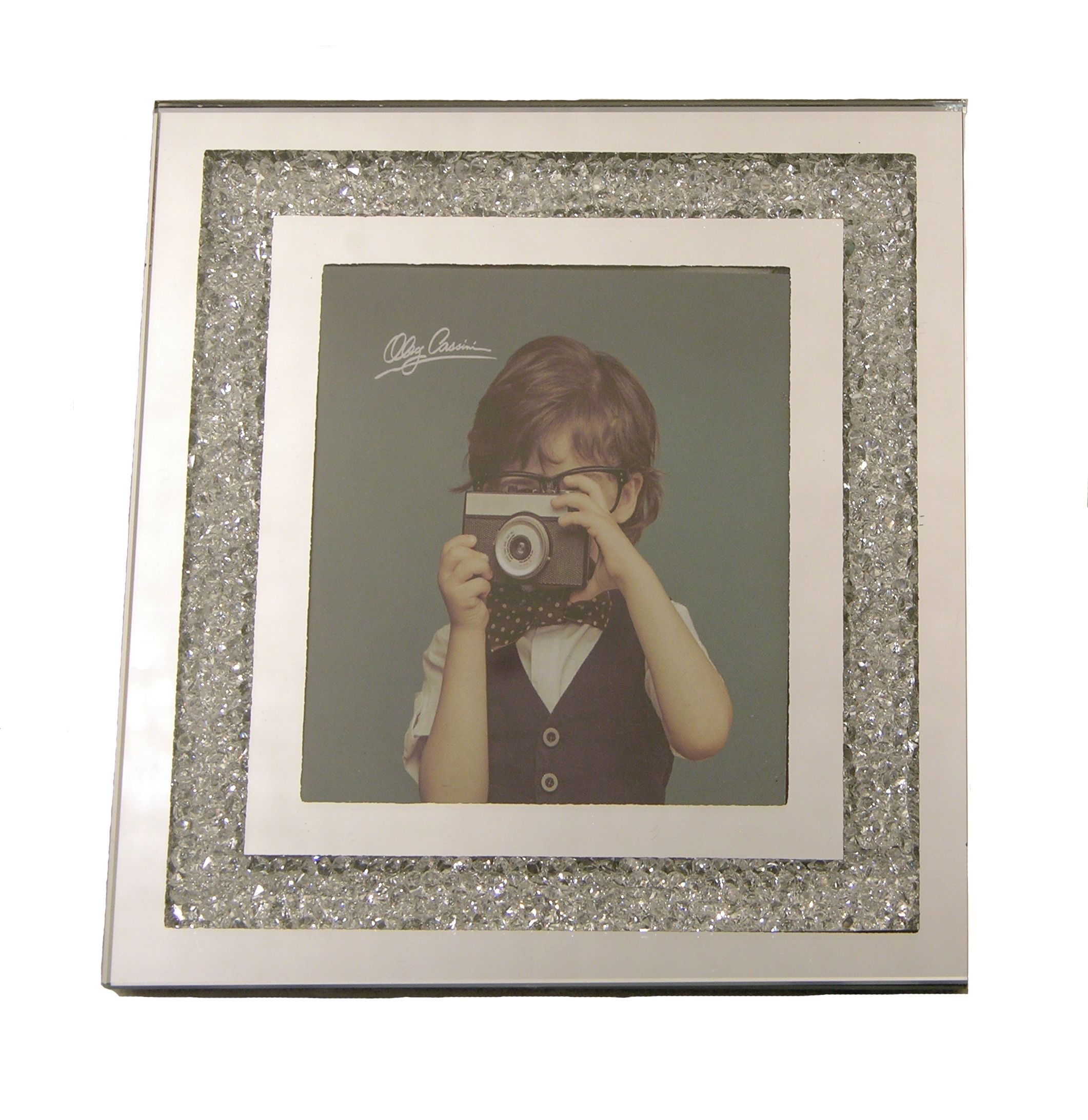 CRYSTAL Bilderrahmen Crystal Diamonds, 6x8cm