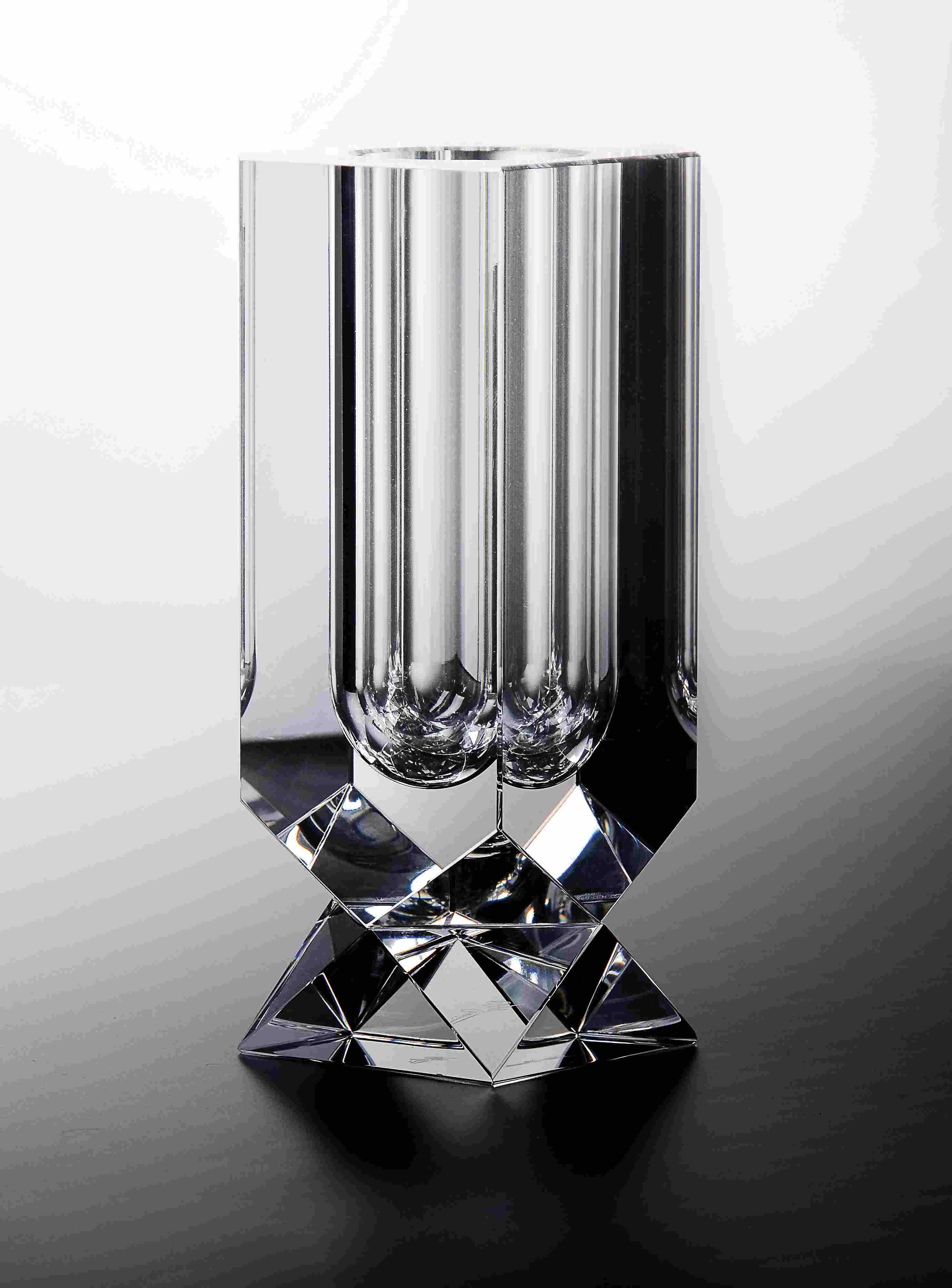 CRYSTAL Vase Lexington, 17 cm
