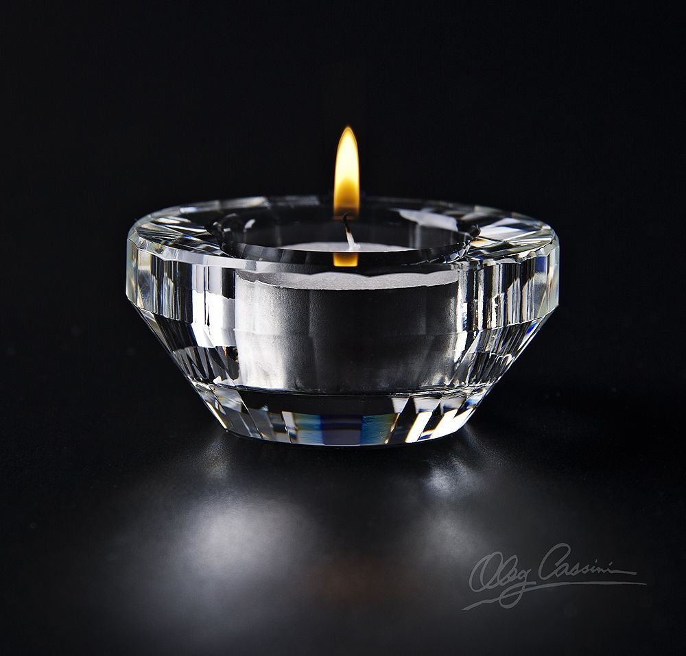 CRYSTAL Teelicht Phoenix