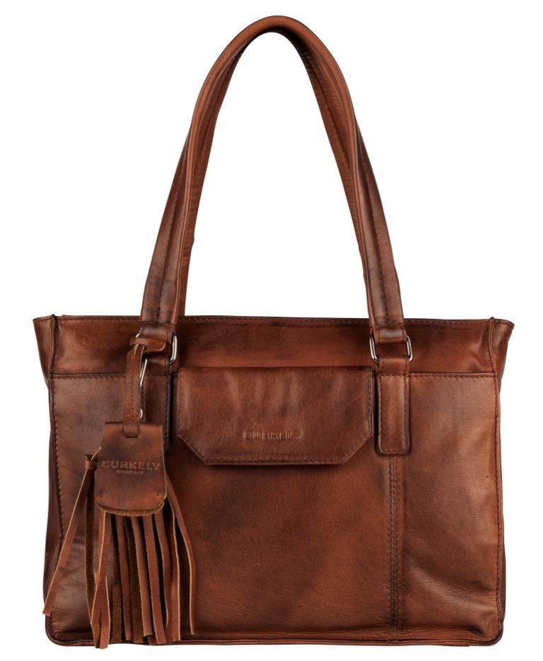 BURKELY NOBLE NOVA Handtasche braun