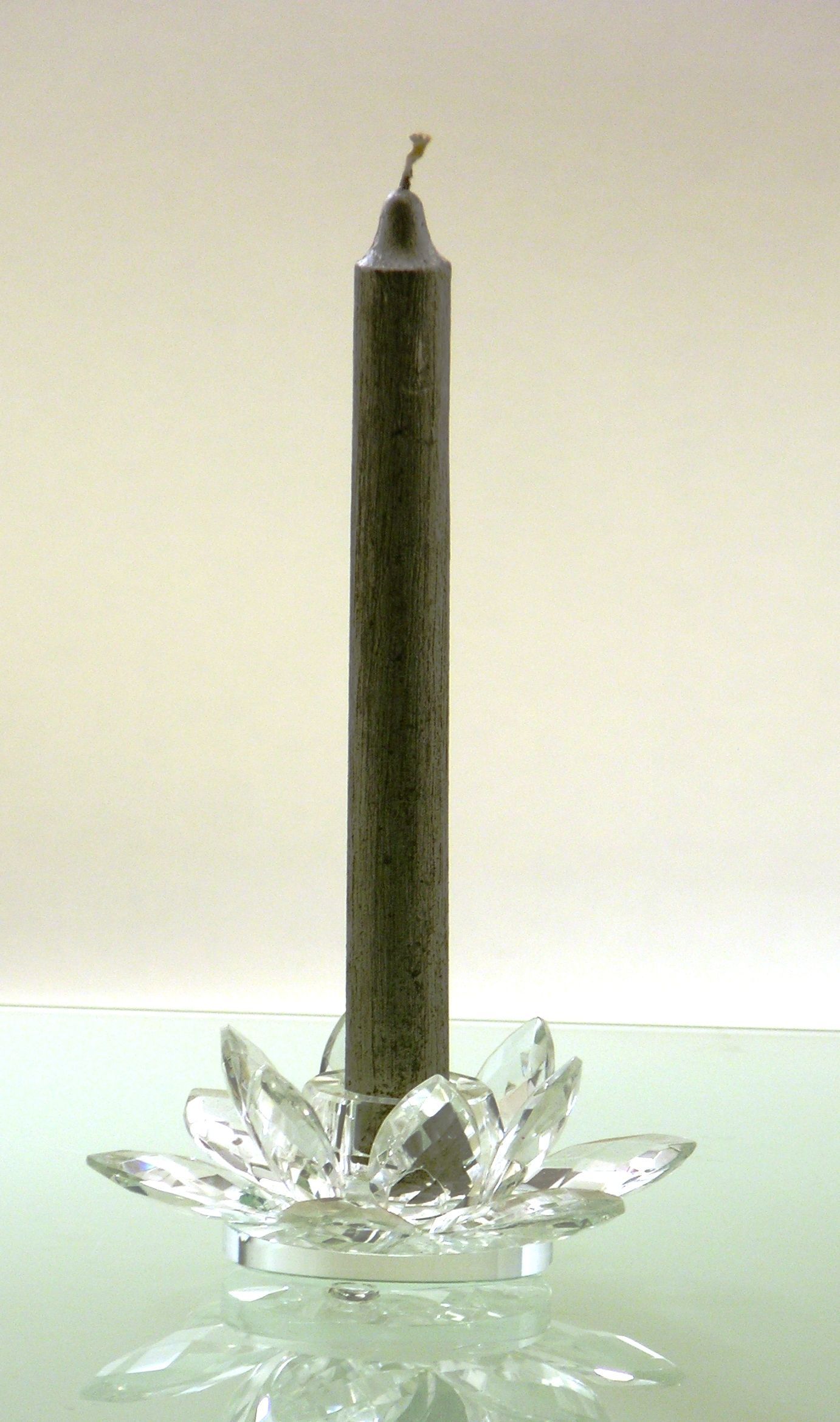 CRYSTAL Leuchter Lotus klein