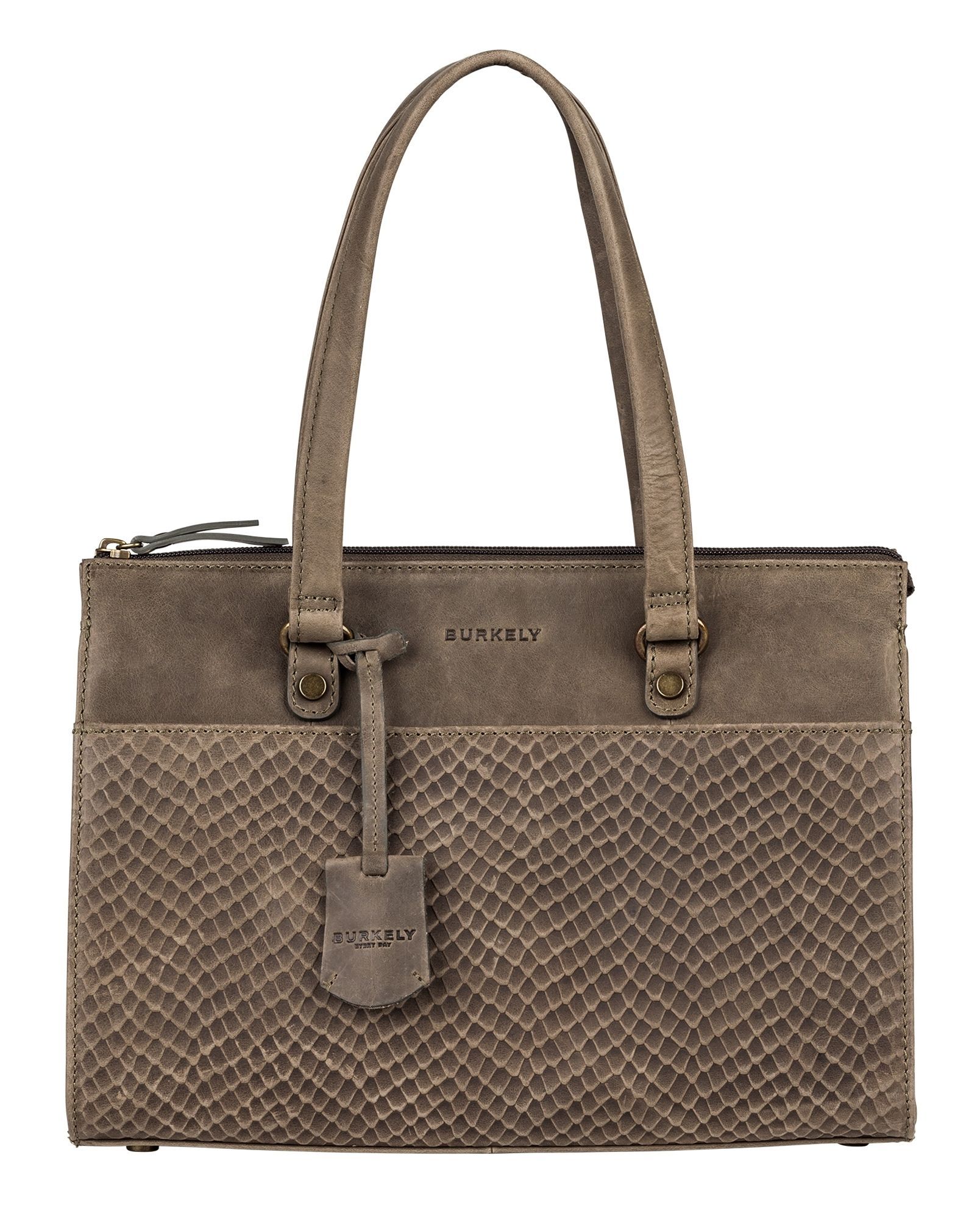 BURKELY FLOW FEM, Handtasche M, olive