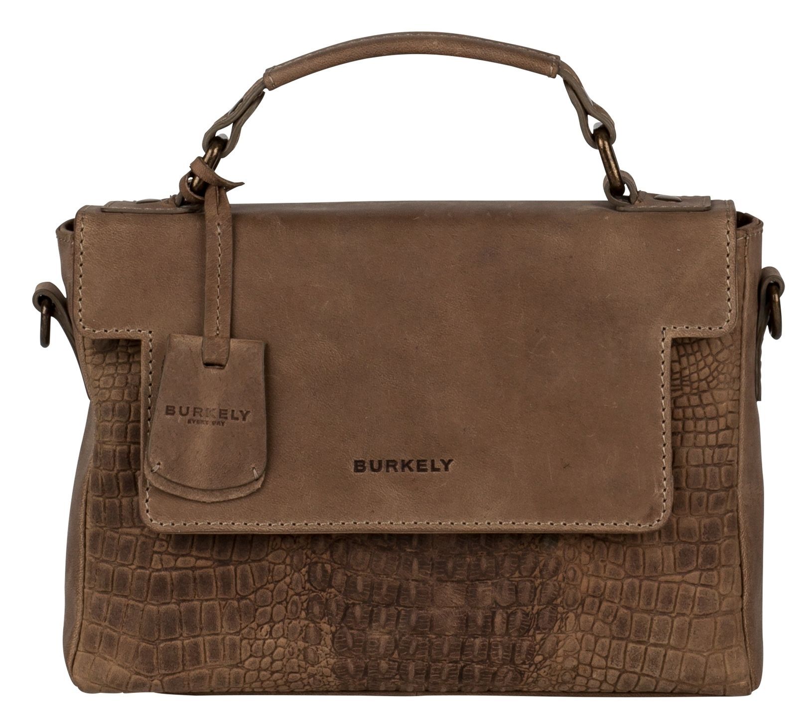 BURKELY CROCO CHLOE CITYBAG tundra