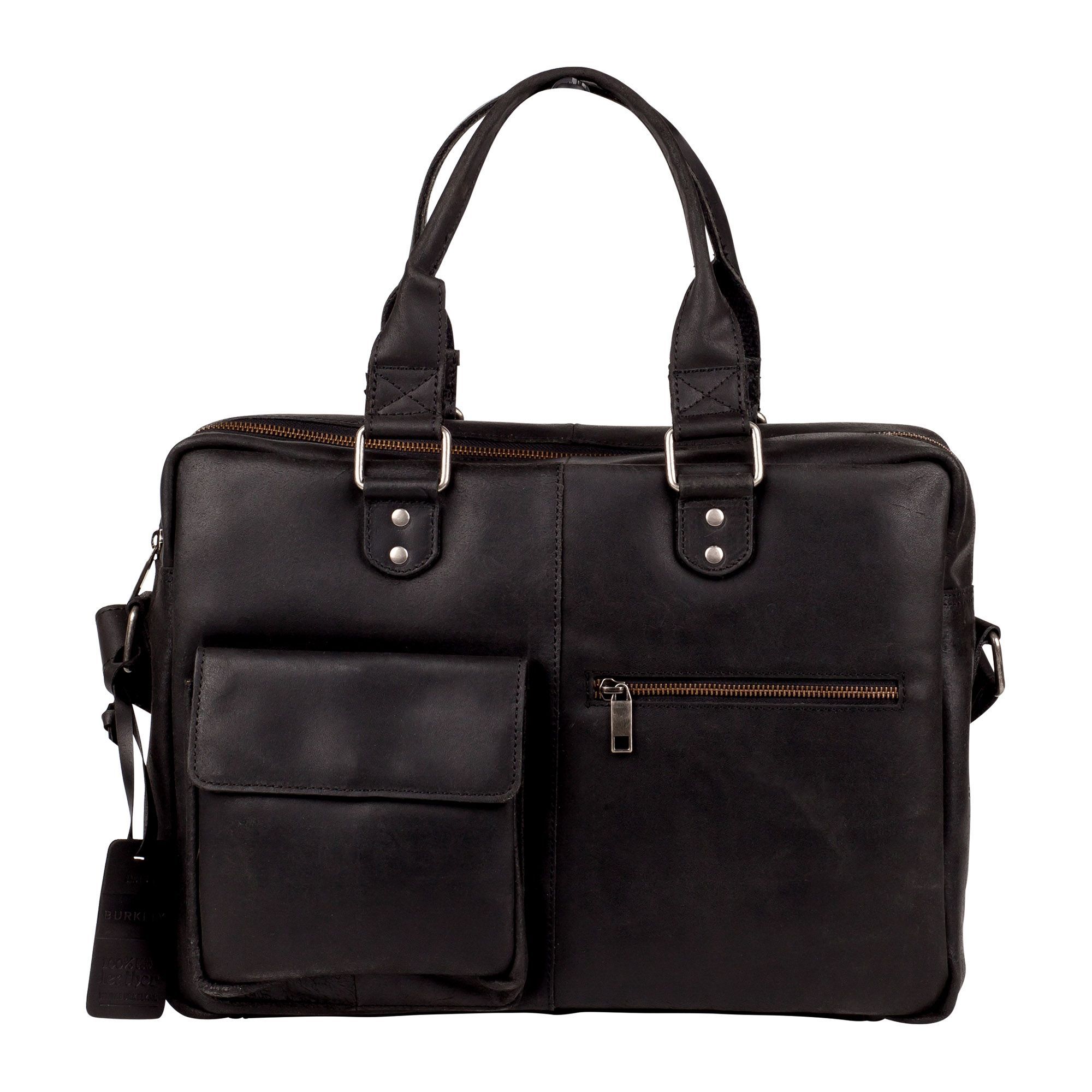 BURKELY VINTAGE QUINN WORKER schwarz