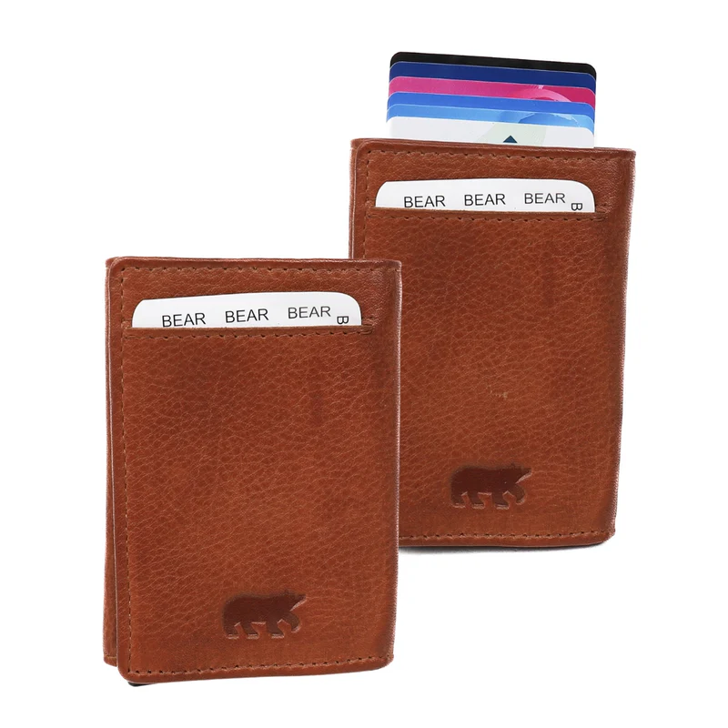 BEAR Kartenetui mit Spender CP 7053, cognac