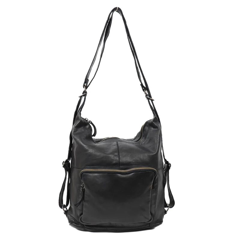 BEAR Schultertasche+Rucksack 43688, versch. Farben